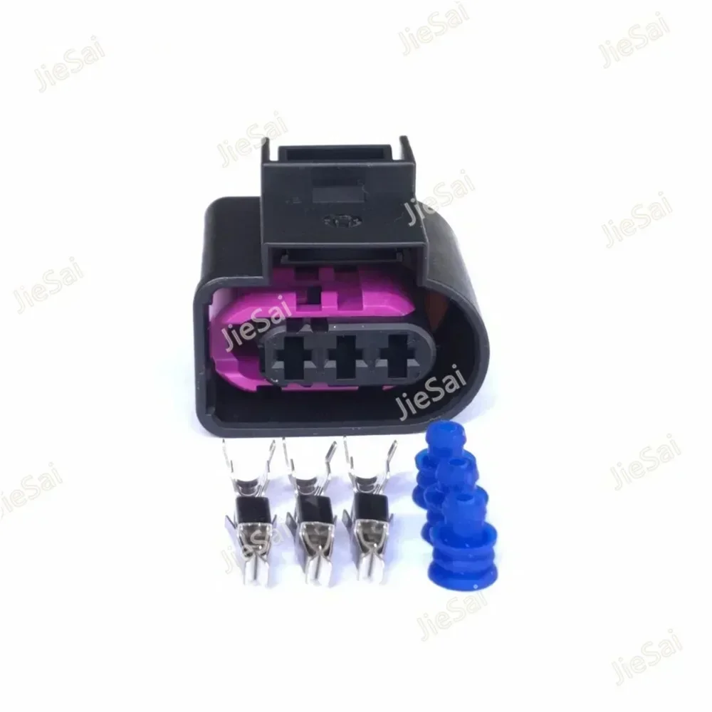 3 Pin 4D0 971 993 Engine Oil Rail Pressure Plug Automotive Plug Female For VW 1.8T SI2.0TSI