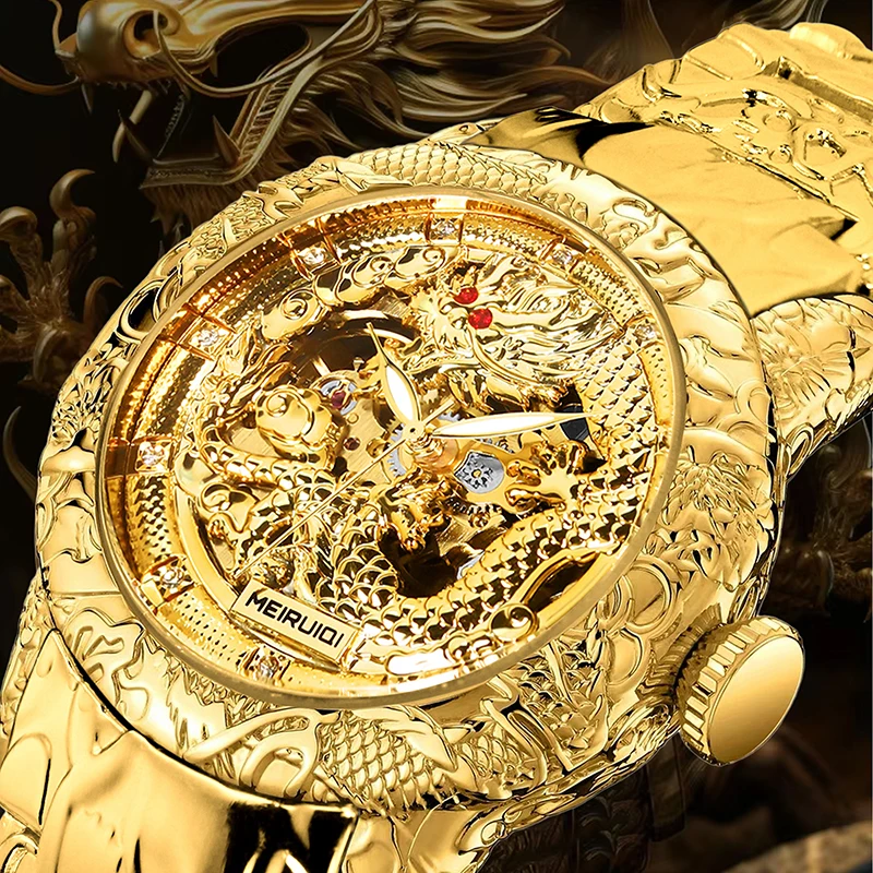 Мужские желтые деловые часы в  – обзор и цена Tourbillon Movement Watch