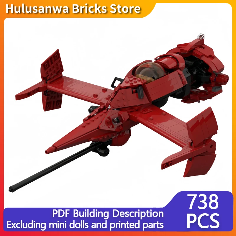 Military Aircraft Model MOC Building Bricks Swordfish Spacecraft Modular Technology Gifts Holiday Assemble Children Toys Suit