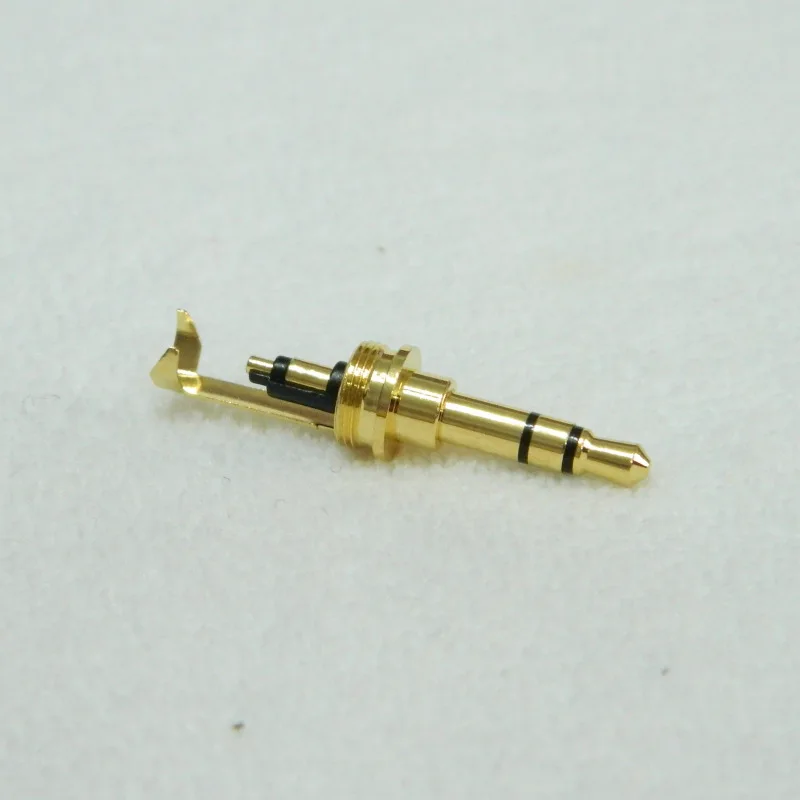 20PCS 3.5mm 3.5 Plug Gold Plated Stereo Headphone Earphone DIY Headset Solder Wire Connector