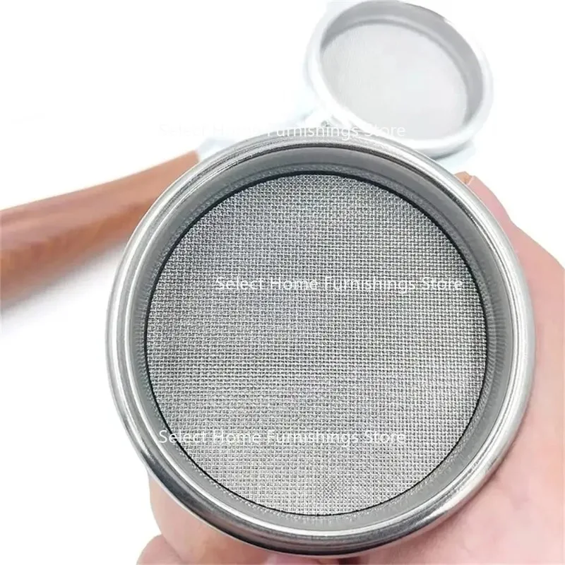 Stainless Steel 51/53.3/58mm Screen Metal Coffee Espresso Reusable Filter for 51/54/58mm Portafilter