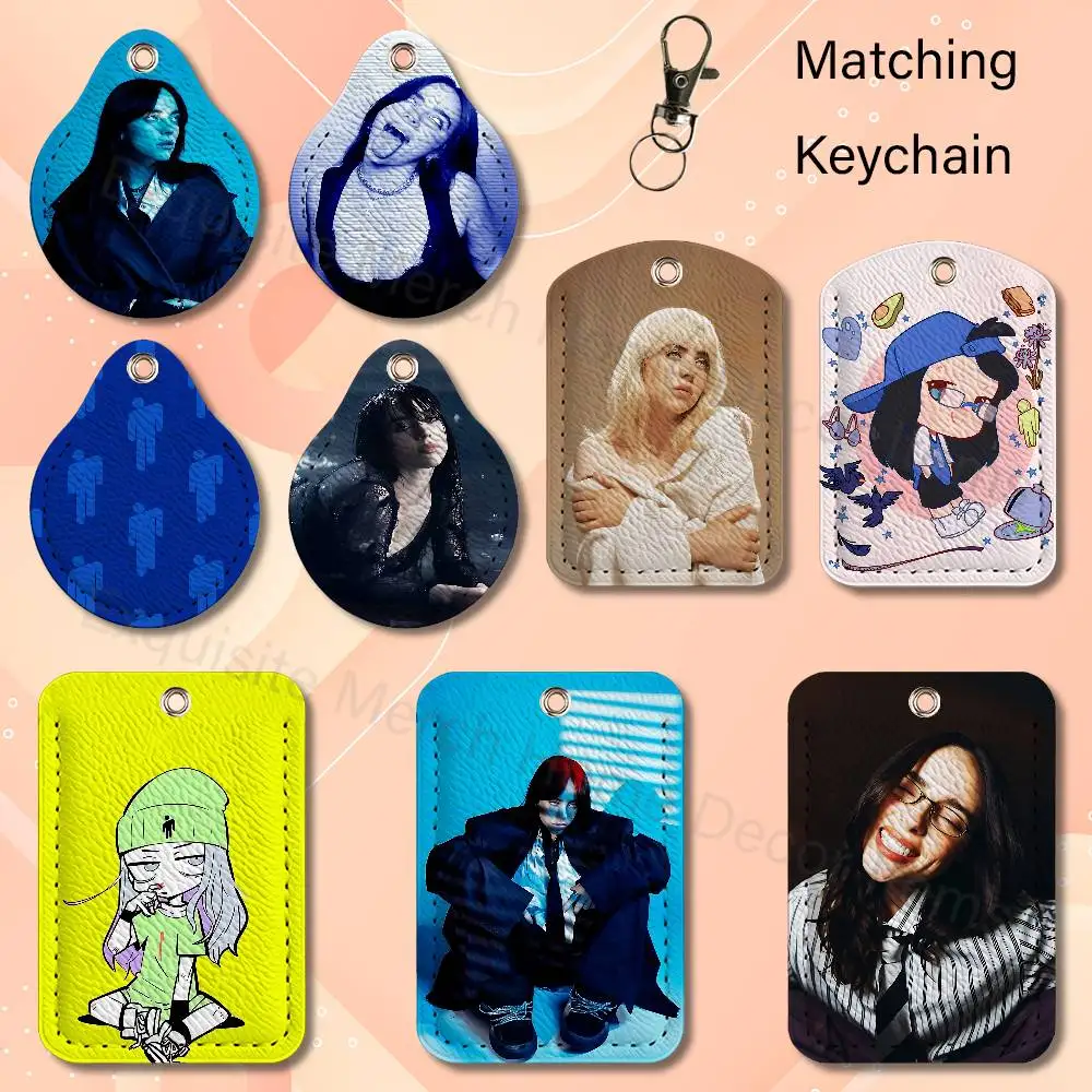 Hit Me Hard and Soft Premium PU Leather Card For Air Tag for Daily Use Holder Card Case with Metal Carabiner