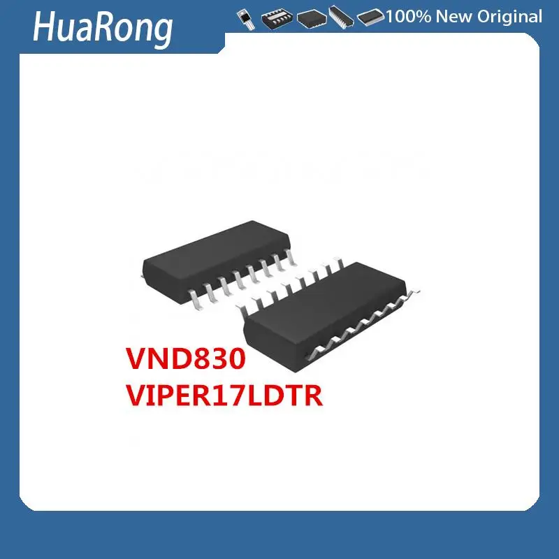 2Pcs/Lot    VIPER17LDTR   SOP16  VIPER013LSTR SOP-10