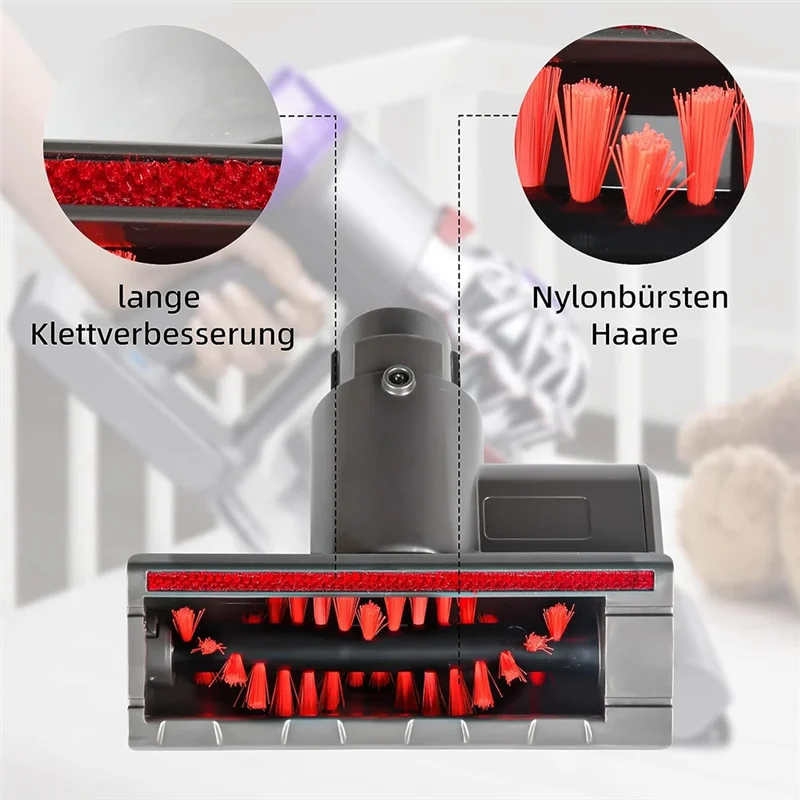 

AF95-мини-турбинная насадка, щетка для Dyson V7 V8 V10 V11 V15, запасные части для головки беспроводных пылесосов