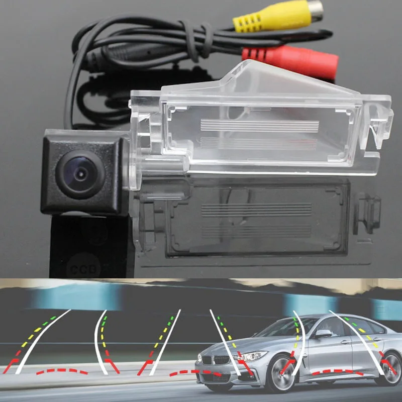 

Car Intelligent Dynamic Trajectory Reverse Camera FOR Dodge Grand Caravan 2008-2018 Mk5 Caliber 2007-2012 Durango MK3 2010~2013