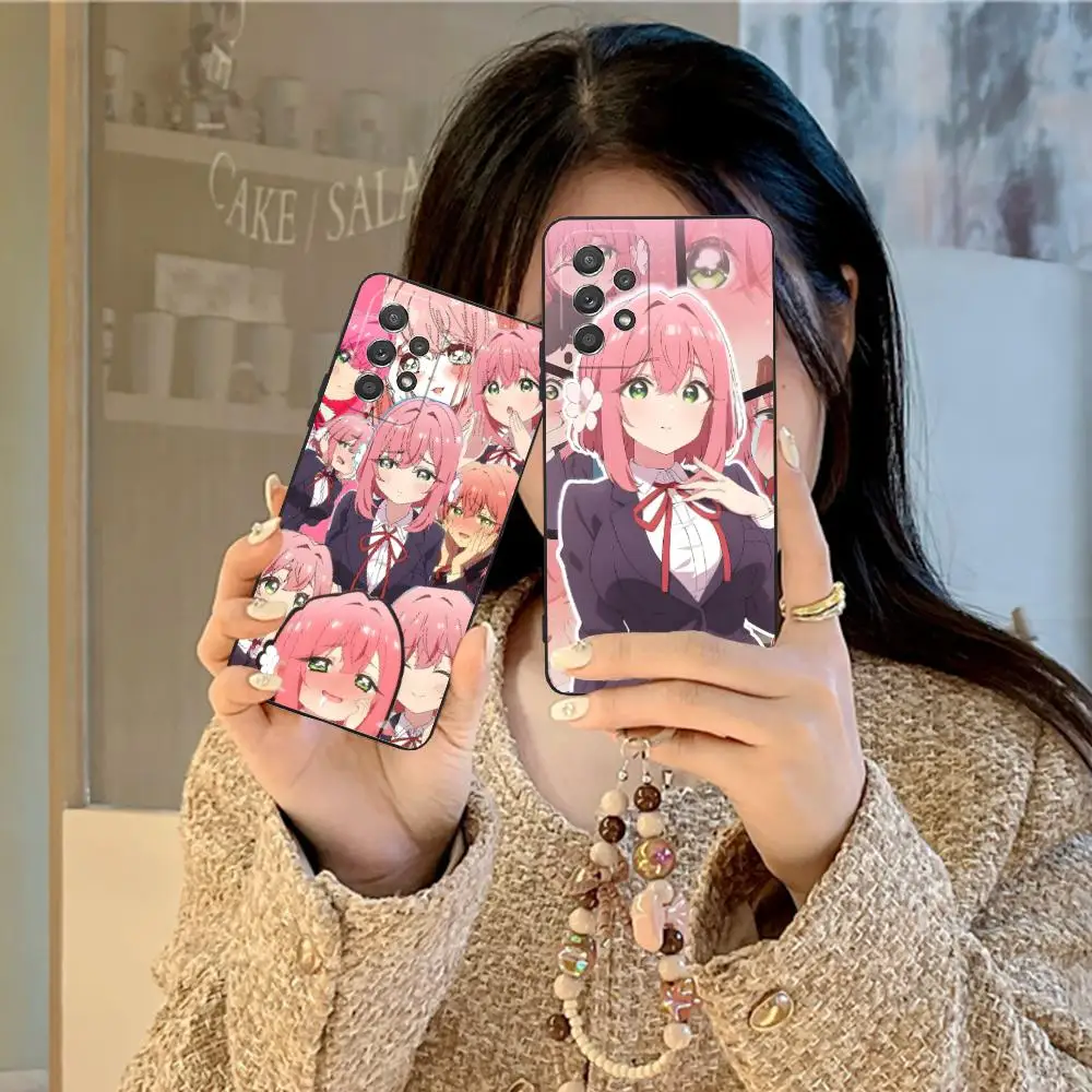 Anime Hakari Hanazono Matte Mobile Phone Case for Samsung Galaxy M55 54 42 35 34 33 32 23 22 15 14 13 12 F55 5G Colorful Cover