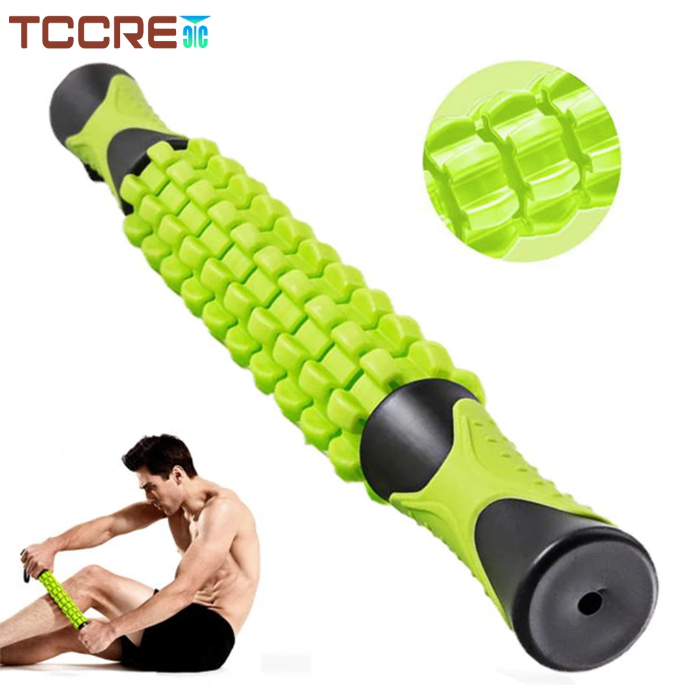 

Muscle Roller Massage Stick for Athletes, Body Massager Soreness, Cramping Pain Tightness Relief Helps Legs Back Recovery Tools