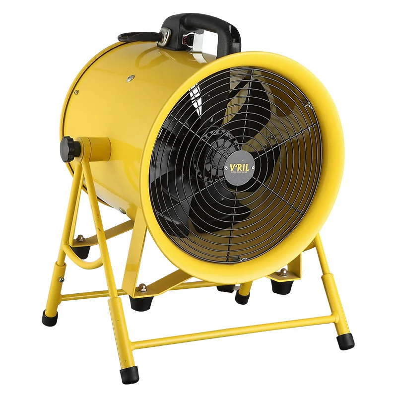 تصميم جديد 350 مم 14 بوصة مروحة دخان محورية محمولة وقابلة للحركة #1