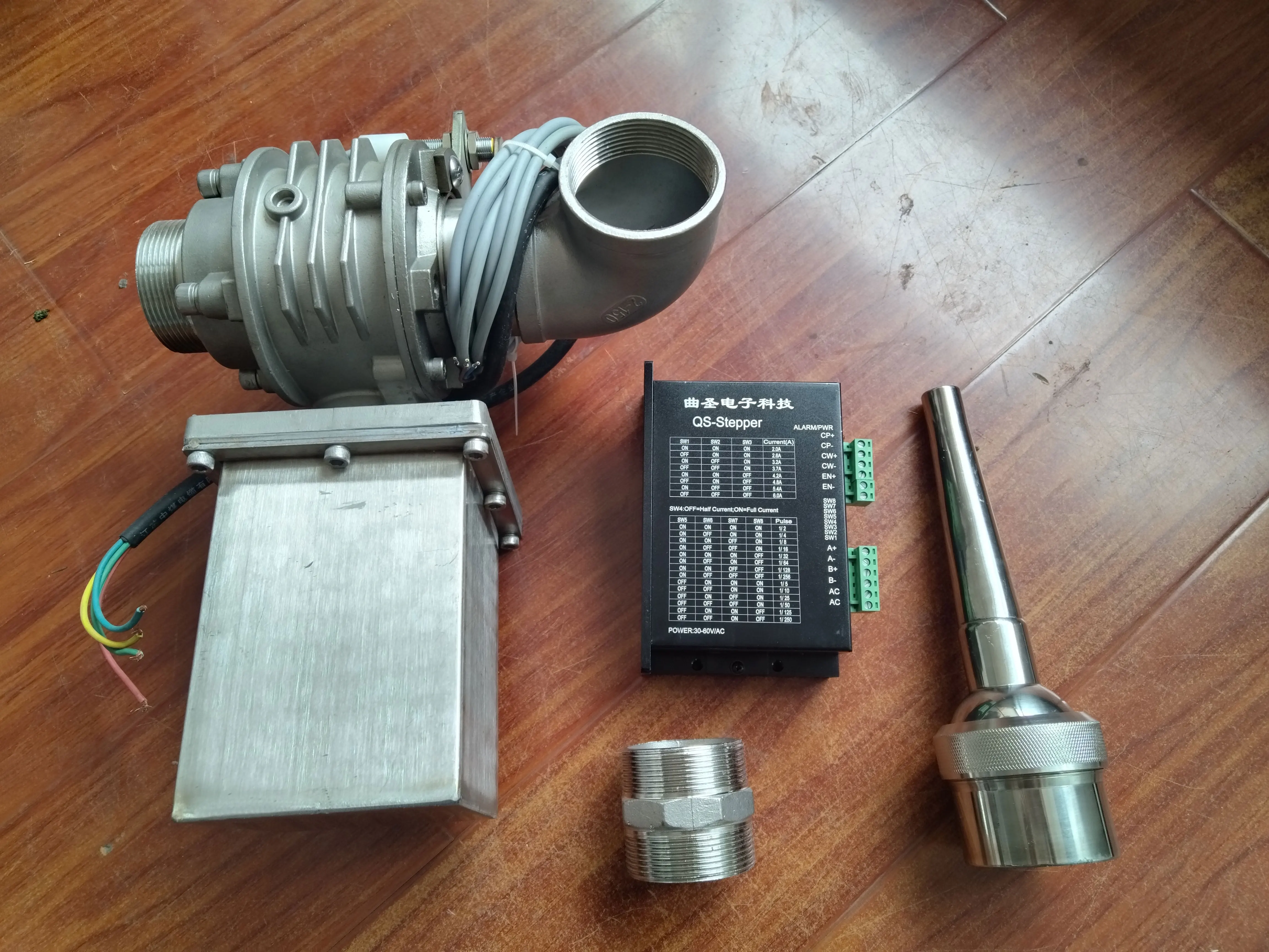

DN50 DMX512/Plc Controller 1d 2d 3d CNC Nozzle 304 Stainless Steel Water Fountain Nozzle for Music Fountain