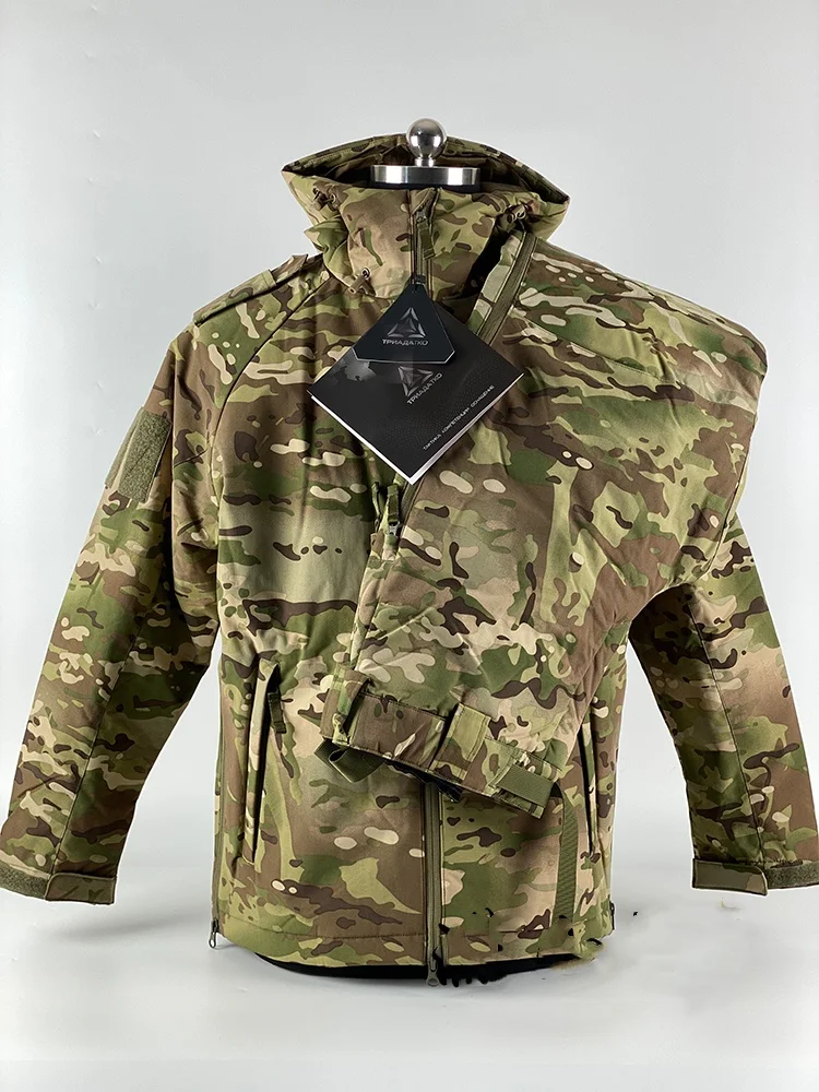 

Русский зимний хлопковый комплект специального назначения VKBO3.0 TKO Топ + брюки