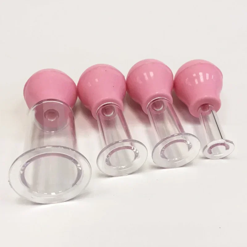 Rubber Face Massage Cup Vacuum Face Skin Lifting Facial Cups Anti Cellulite Massager Anti-Wrinkle Facial Cupping Therapy