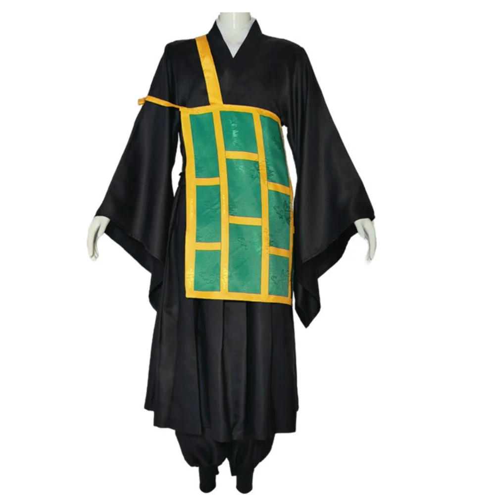 Geto Suguru Cosplay Jujutsu Kaisen Cosplay Costume Anime Black Green Kimono School Uniform Adults