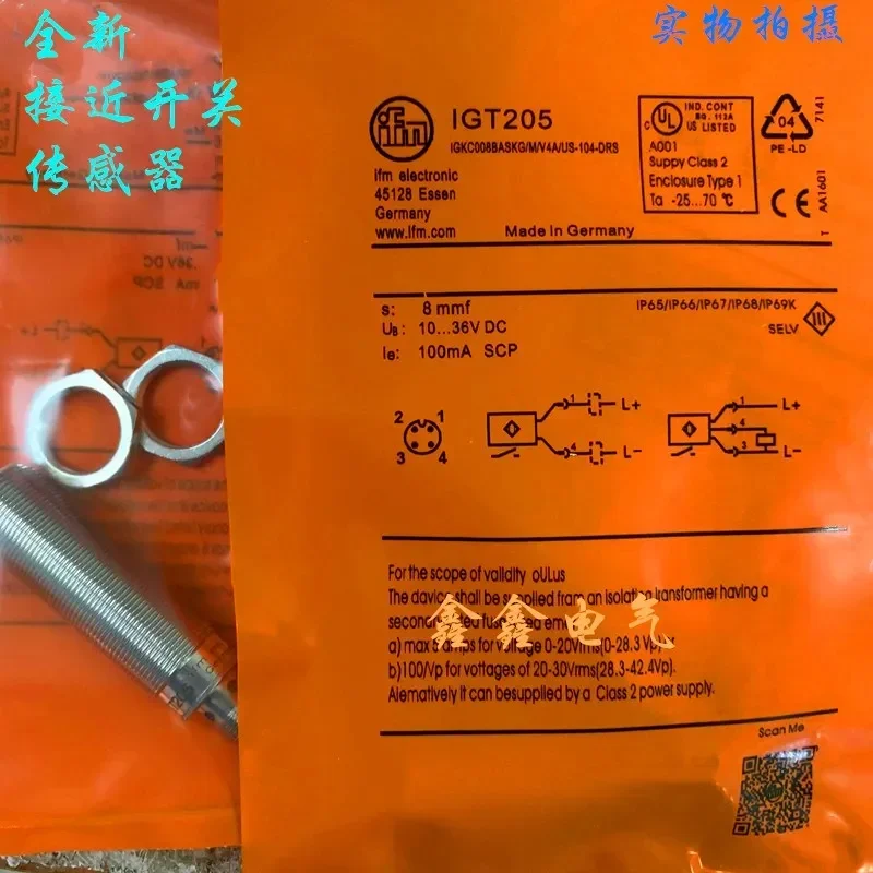 

Новый датчик приближения IGT201 IGT211 IGT205 IGT203 IGT219 IGM203