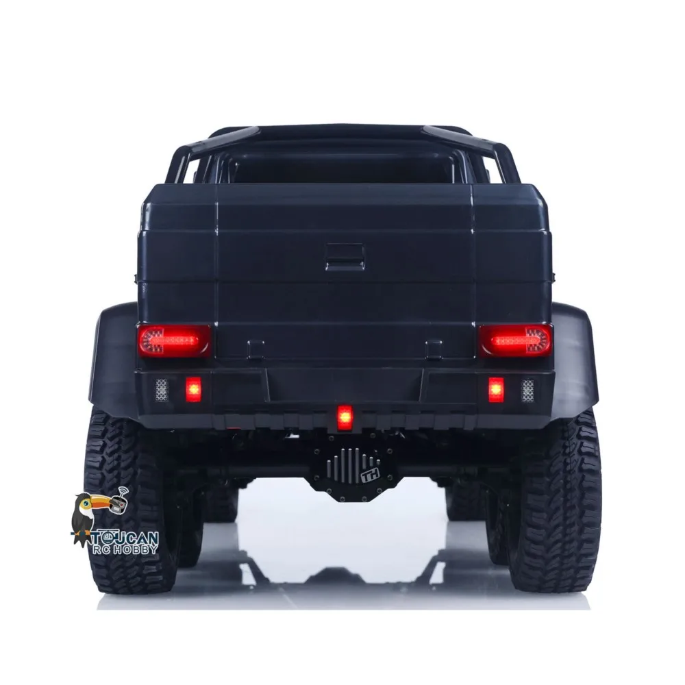 Vendita negli Stati Uniti 1/8 Trazione Hobby Telecomando Off Road Car KM6 6X6 RC Rock Crawler Auto Serrature dell'asse indipendenti Modello di motore spazzolato