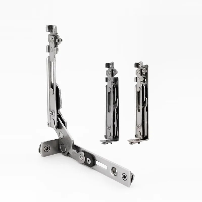 No-Drill Stainless Steel 304 Invisible Hinges for Aluminum Windows Sliding Sash Wind Brace Window Accessories Flat Opening Casem