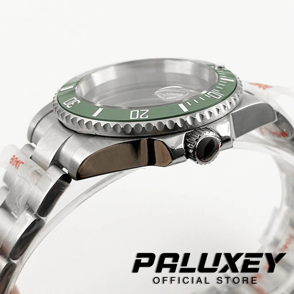 Diver 40mm NH35 Watch Case Sapphire Glass SKX Mod For NH34 NH35 NH36 ETA2824 Movement 28.5mm Dial Bracelet Sub Case 120 Clicks