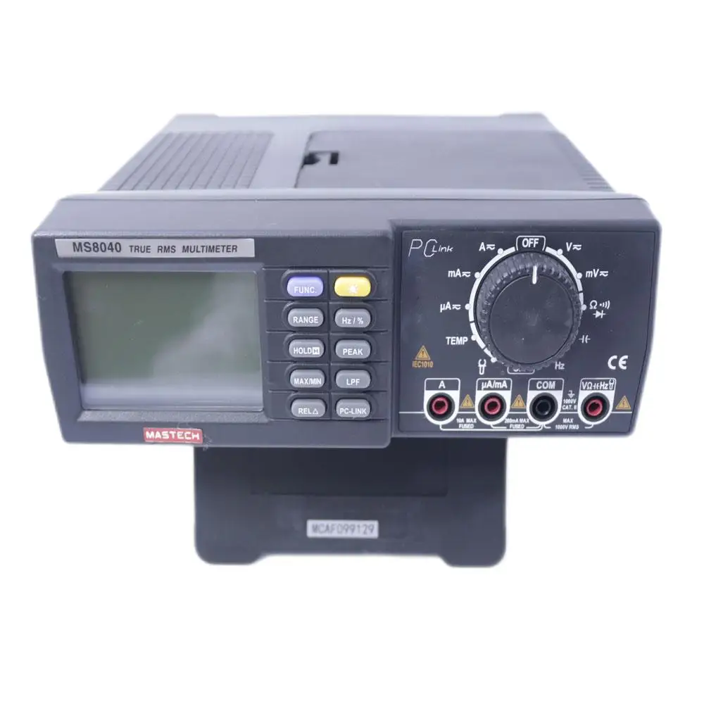 MS8040 1000V,10A,20M Ohm,20mF,22000counts,4.5 Digital Bench Top Multimeter