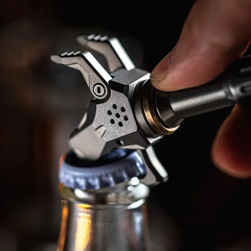 

good stuff Mechanical Cattle Bottle Opener Wrecking Bar Bit Multi-Functional Tools Portable EDC Gift