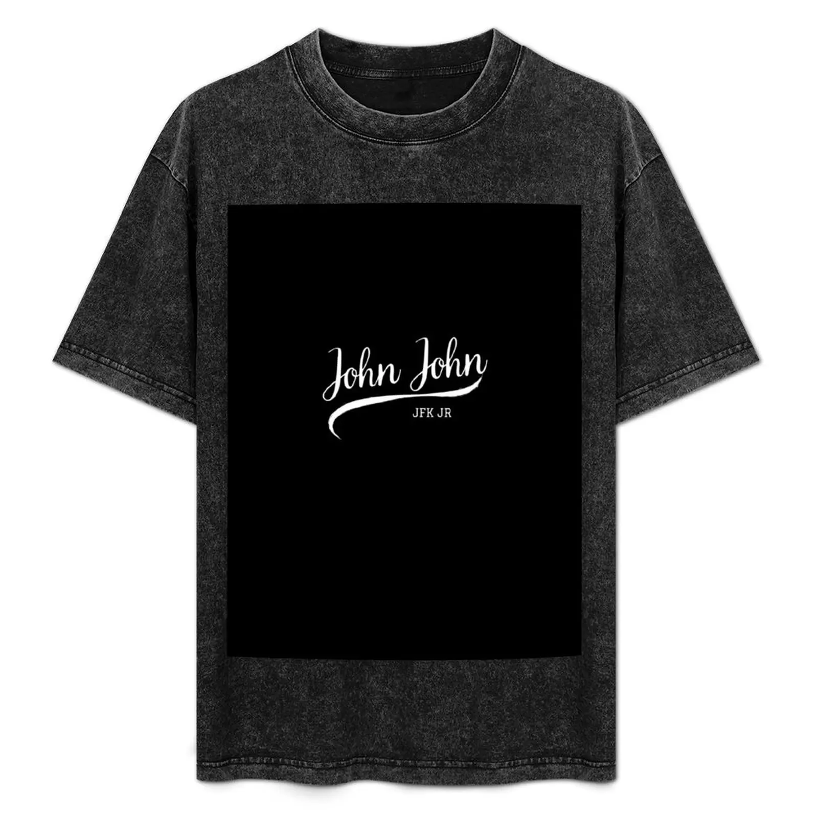 

John John JFK JR T-Shirt funny gifts vintage anime shirt mens graphic t-shirts pack