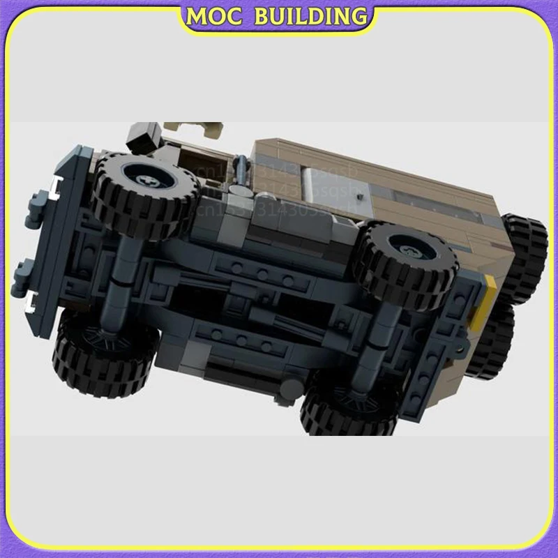 Building Block Unimog Camper Traffic Model  MOC Creative DIY Assembly Educational Technology Bricks Car Toys  Holiday Giftss