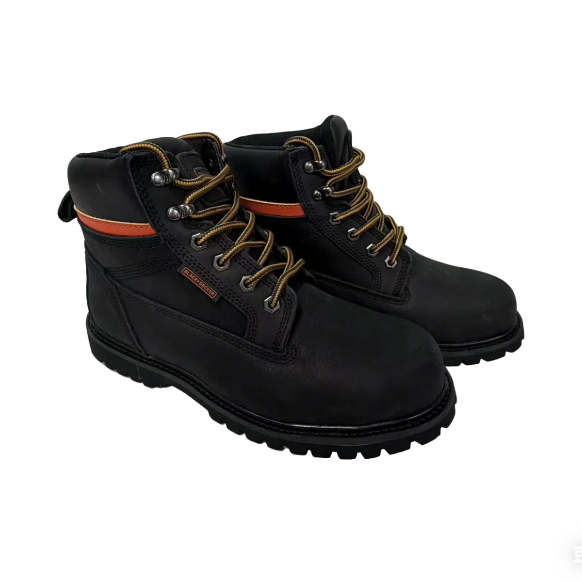 

Safety Boots Man Genuine Cowhide Leather Chelsea Boots Steel Toe Puncture Proof Indestructible Protective Work Footwear