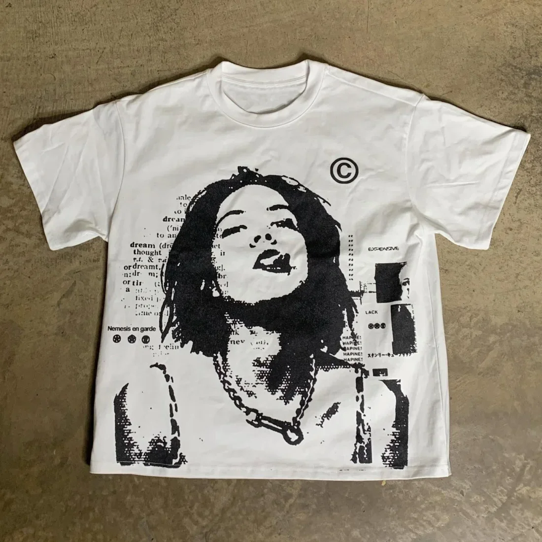 Vintage Casual Herren-T-Shirt aus den 2000er Jahren, Sommer-Neuheit, geeignet für Männer und Frauen, High-Street-T-Shirt – Detail 7