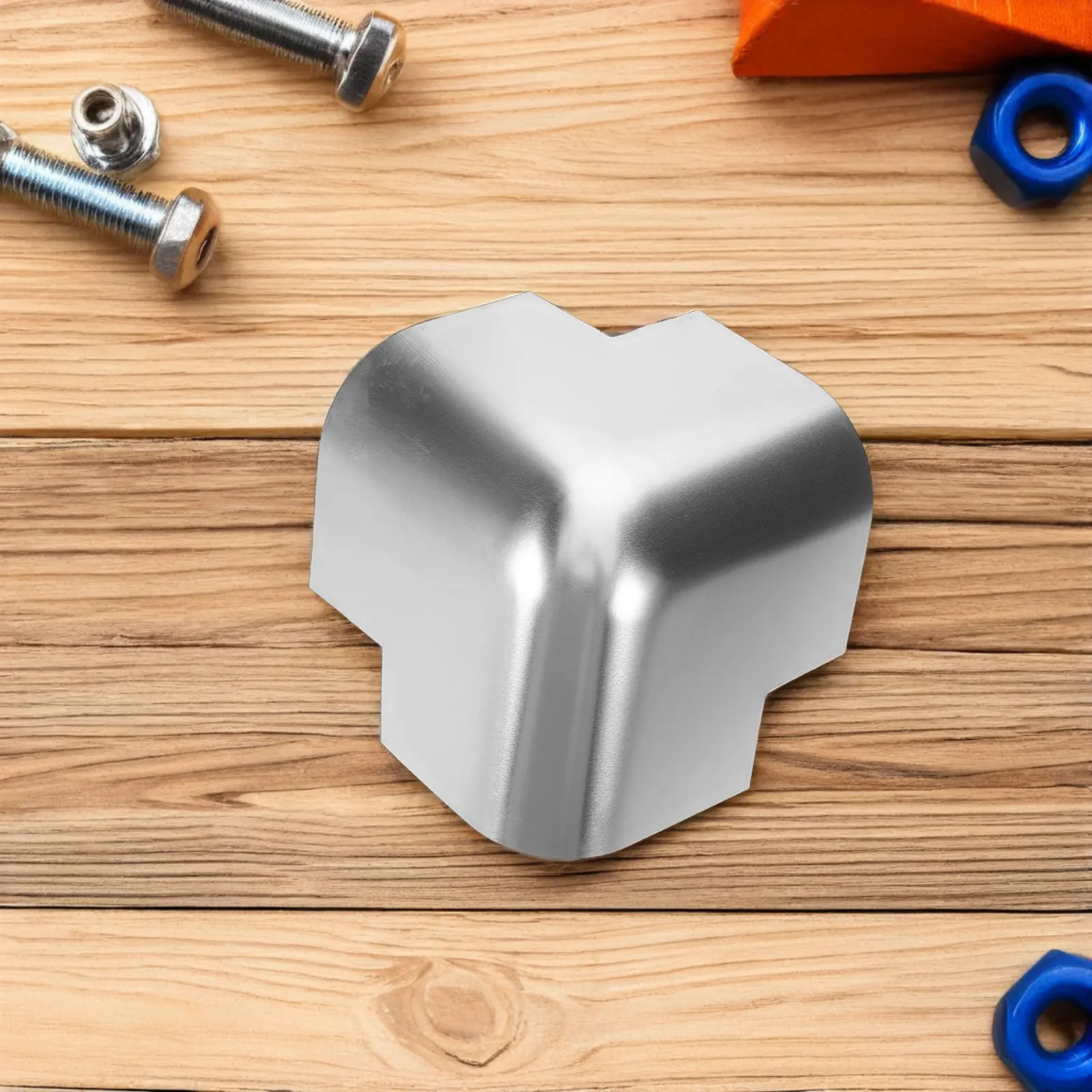 Heavy Duty Aluminum Corner Protector Gray for Refrigerated Cargo Trucks Truck Bed Corner Guards Metal Edge Protectors Cargo Load
