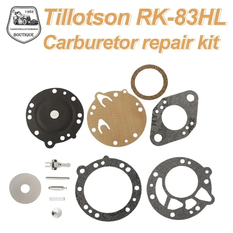 Carburetor Repair Kit RK-83HL Rebuild Repair Stable TILLOtttTSON TS350 TS360 070 090 1967-1981