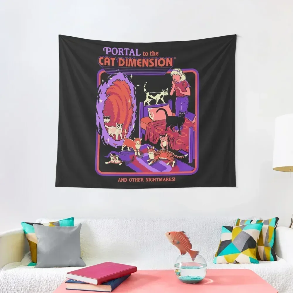 

The Cat Dimension Tapestry Decoration Bedroom Nordic Home Decor Tapestry