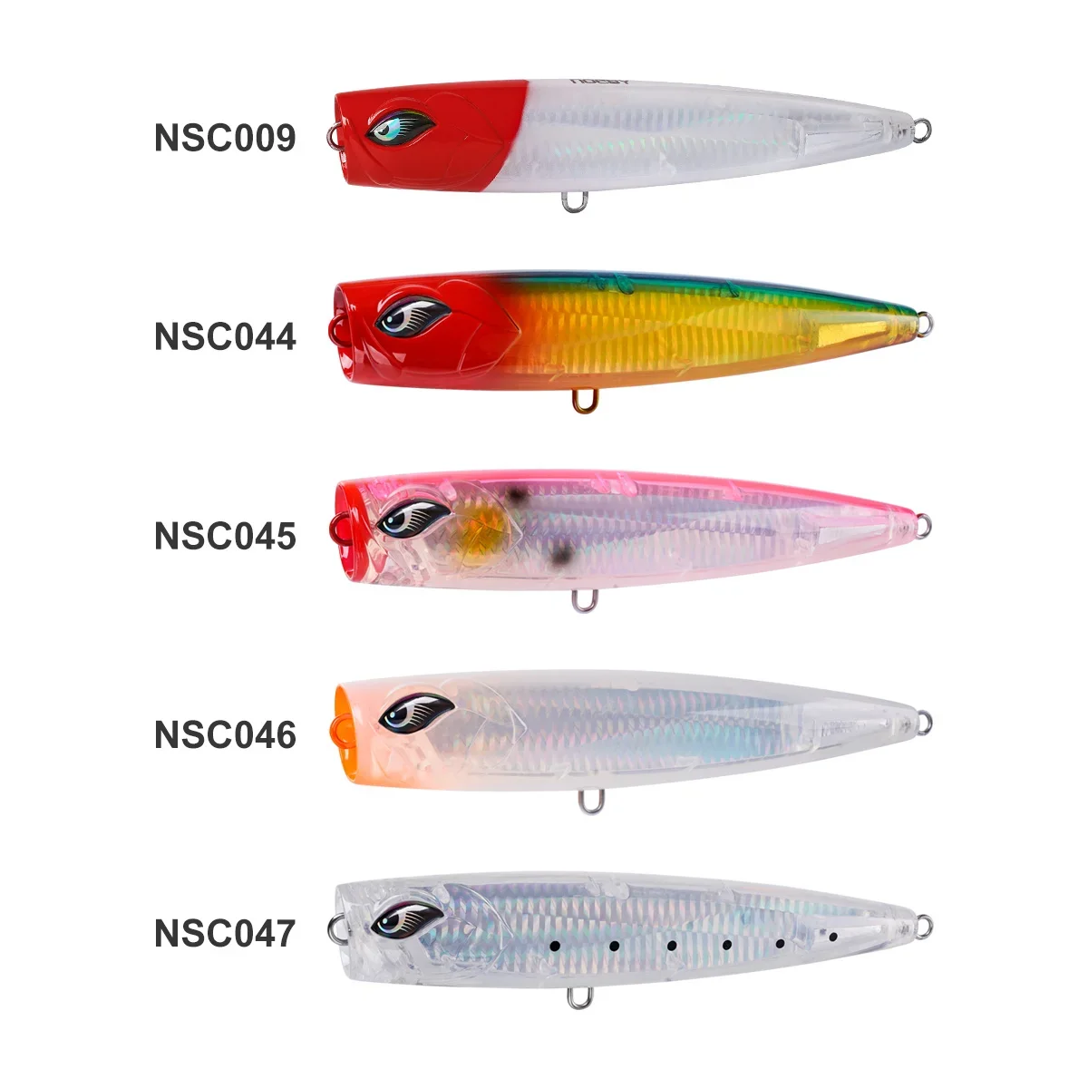 NOEBY Bulldoze Popper Fishing Lure 165mm 68g Floating Popper Walking The Dog Surface Wobbler Artificial Hard Bait Stick Baits