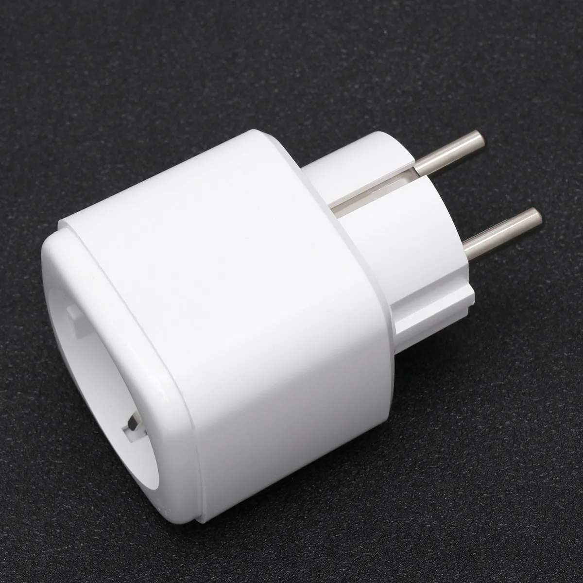 

WiFi Socket Eu Plug White Wireless Remote Control Via App Energy Monitoring Smart Voice Control