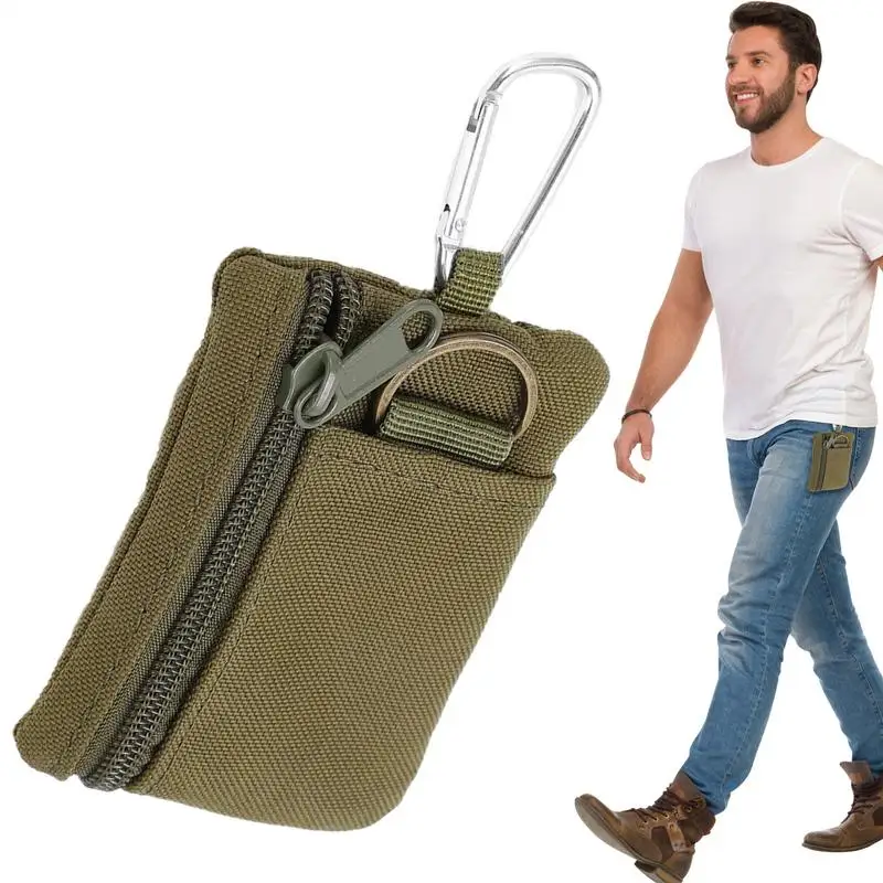 

Кошелек-брелок для ключей, женский портативный чехол для ключей, женский держатель для карт, маленькая сумка на молнии, держатель для карт, кошелек на День Благодарения, Рождество