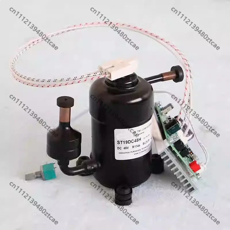 12V 24V 48V 400W R134a ST19DC Portable Refrigerator Mini Air Conditioner Compressor 1PC