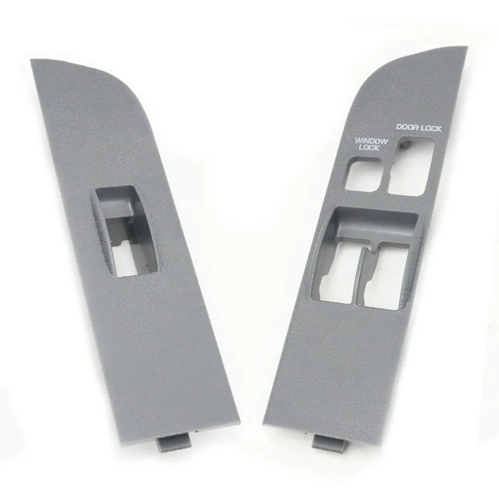 

RHD Car Inner Upper Front Armrest Base Panel Window Lifter Control Button Trim Cover For Toyota Land Cruiser LC70 76 75 LC90