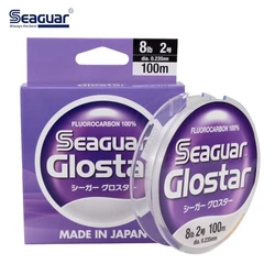 Original Seaguar GLOSTAR 100% FLUOROCARBON Fishing Line 50th Anniversary Commemorative Leading sub Lure Fishing LINE 100M/60M
