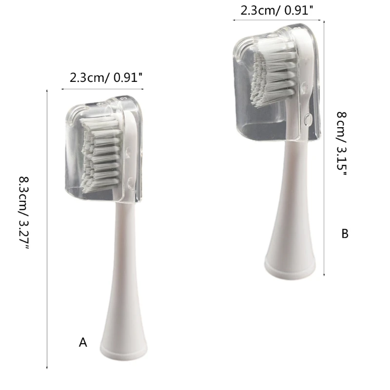 電動歯ブラシ交換ブラシヘッド敏感なクリーン毛ノズルドロップシッピング