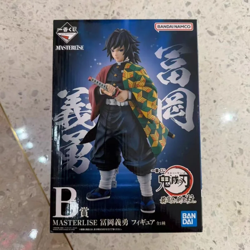 In Stock Original Bandai Banpresto Kimetsu No Yaiba Tomioka Giyuu Anime Characters Model Toy Birthday Present Garage