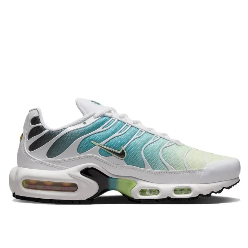 Nike Air Max Plus TN Men Running Shoes Network Fabric Trend Anti-slip Wear Comfortable Lightweight Breathable Low-top