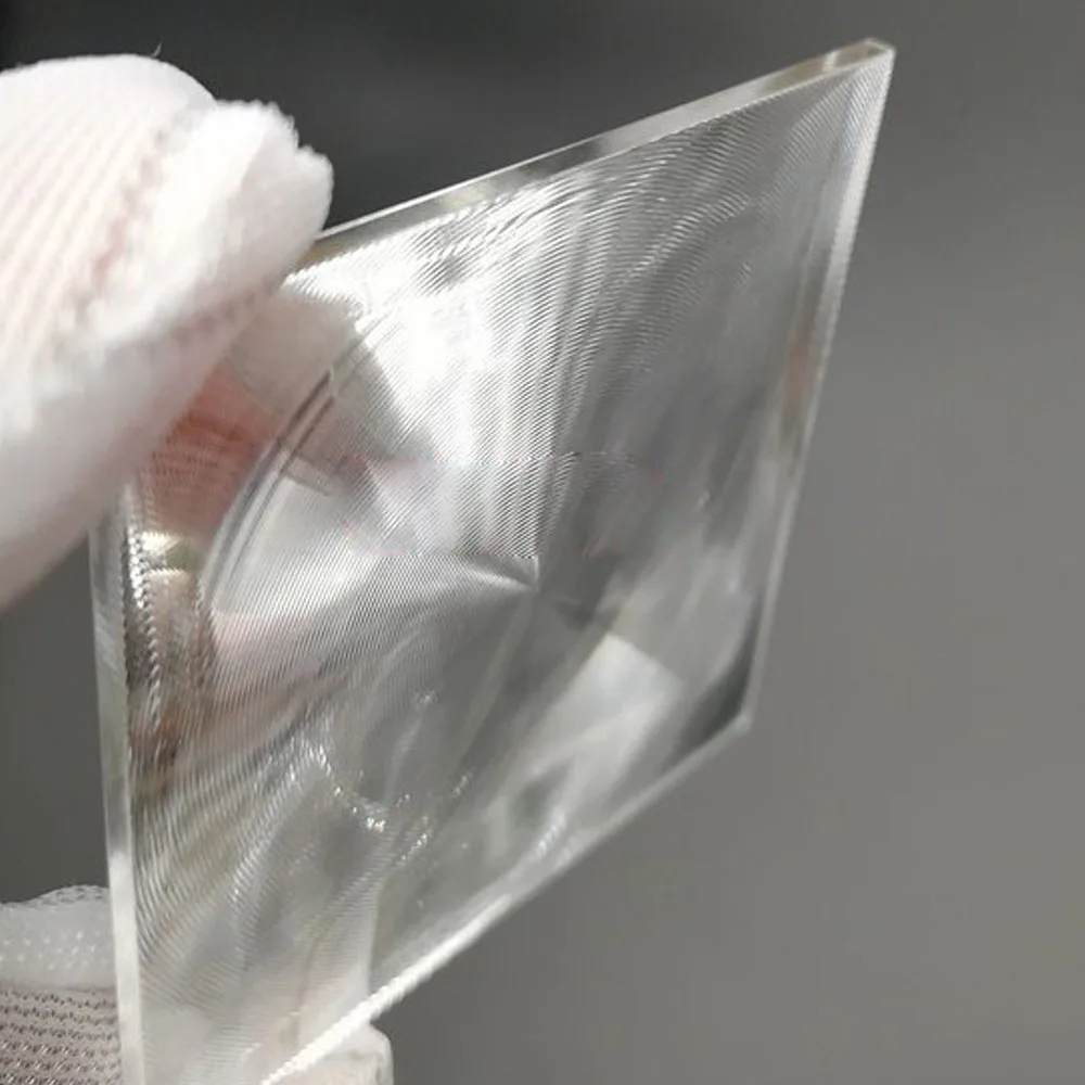 30x30mm 40x40mm 50x50mm 100x100mm Square Fresnel Lens PMMA for Solar Projector Condenser LED Magnifying Glass