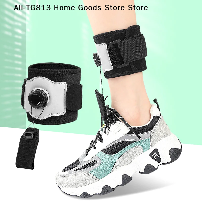 [TG813]Foot Drop Lifting Up Brace Knob Adjustable Left Right Foot Drop Orthosis Brace Support For Walking With Shoes