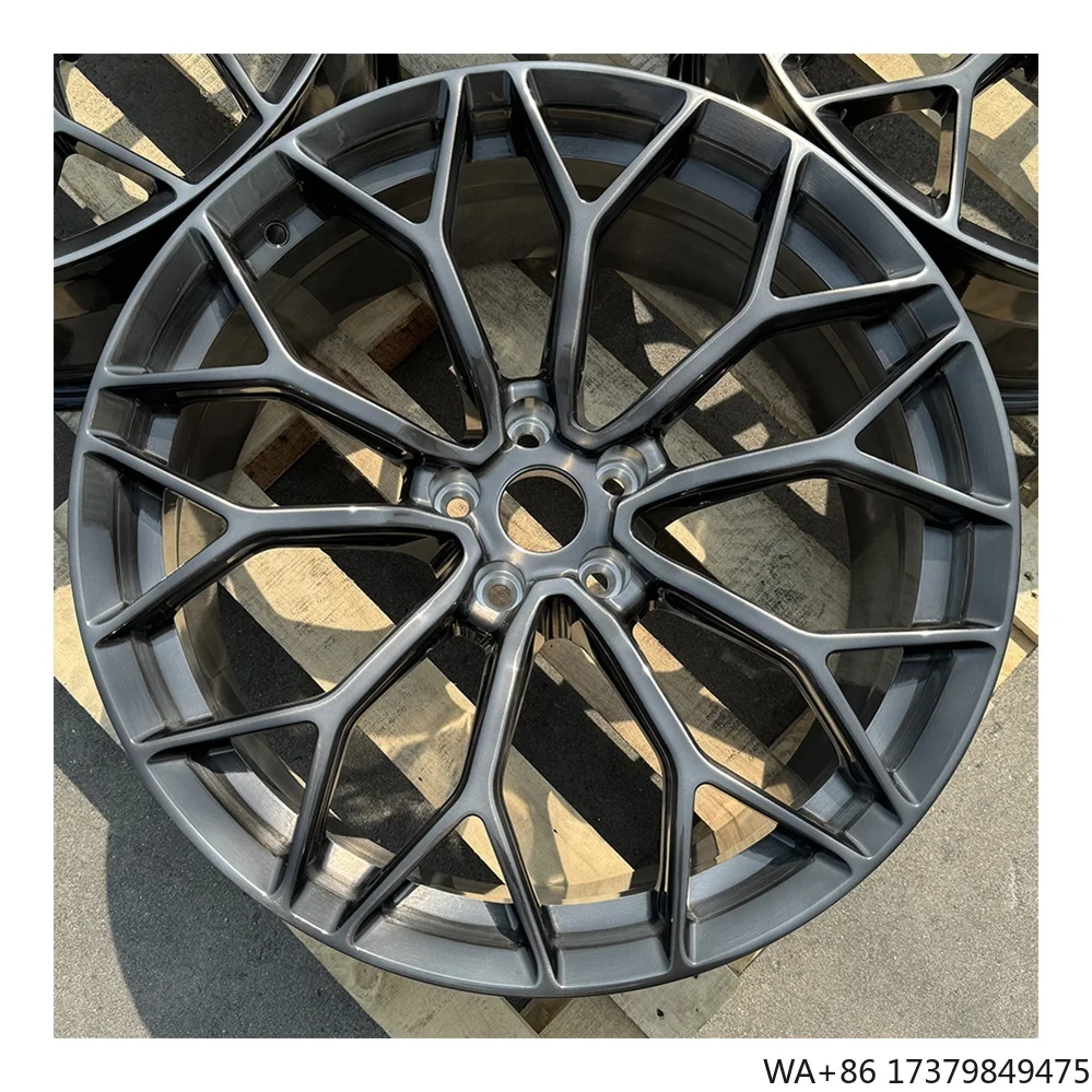 

Кованые новые колеса 20, 21, 22, 24, 26-дюймовые моноблочные колеса, изготовленные на заказ матовые черные кованые диски из сплава 5x112 для гоночного автомобиля