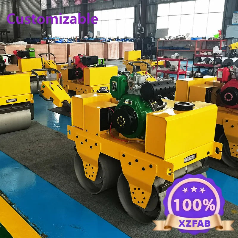 Factory Direct 2026 China road roller factory price 280kg vibrating earth compactor vibratory mini road roller