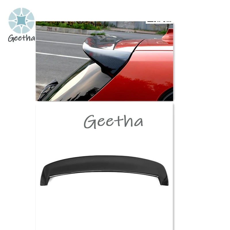 

For 3d Style Carbon Fiber Roof Spoiler Rear Lip Trunk Tail Wing for Bmw 2012 2013 2014 1 Series F20 135i LCI Spoiler