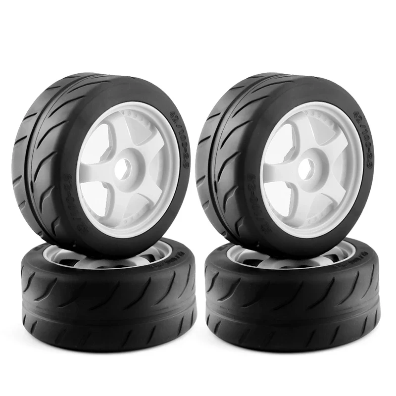 

RC Car 4pcs 5-Spoke 100x42mm Tire Tyre 17mm Wheel Hex for Arrma 1/7 Infraction Limitless Felony RC Car Upgrade Parts