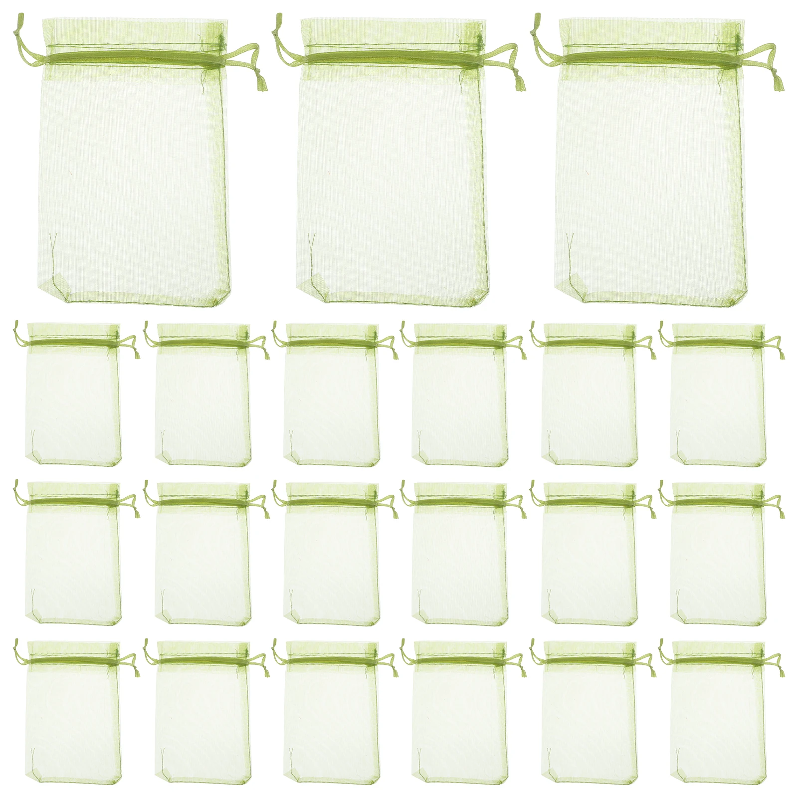 

100 Pcs 10x15cm Fruit Protection Bags Mesh Drawstring Reusable Netting Bag for Fruits Vegetables Garden Supplies