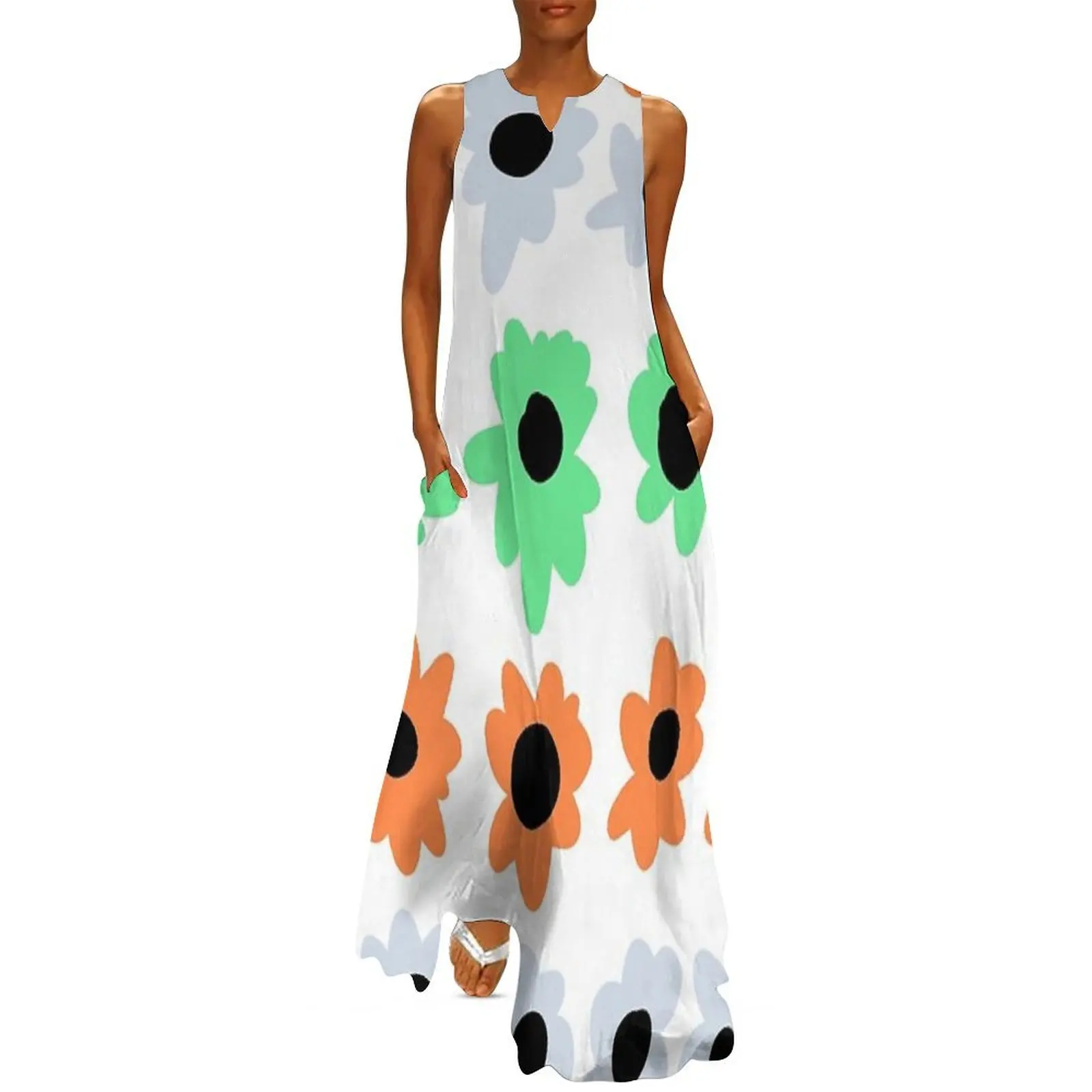 

BLOOMROW Long Dress dress party night birthday dress for women luxury 2025 women's elegant loose dresses vintage