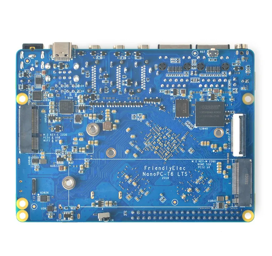 Friendly Nanopc T6 Development Board kit RK3588 Cortex A76 6TOPs Computing Power  Twin 2.5