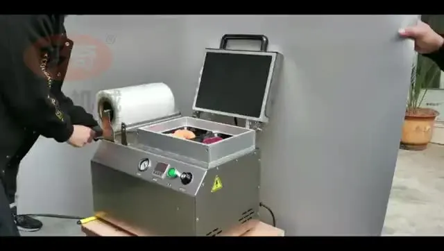 

DQVC240T Automatic Commercial Shrimp/Seafood/Meat Mechanical Plastic High Speed Skin Vacuum Packing Machine
