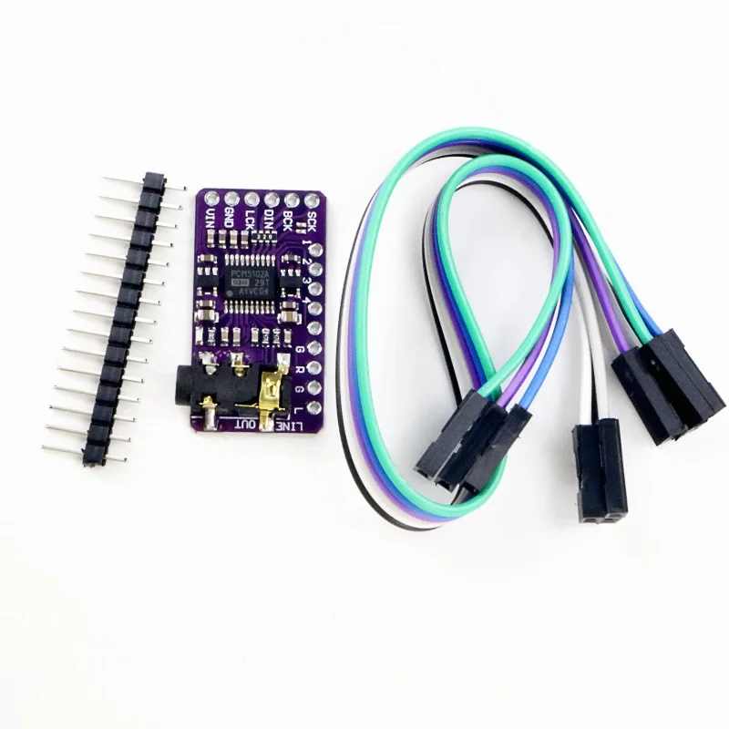 Interface I2S PCM5102A DAC Decoder GY-PCM5102 I2S Player Module For Raspberry Pi PHAT Format Board Digital PCM5102 Audio Board