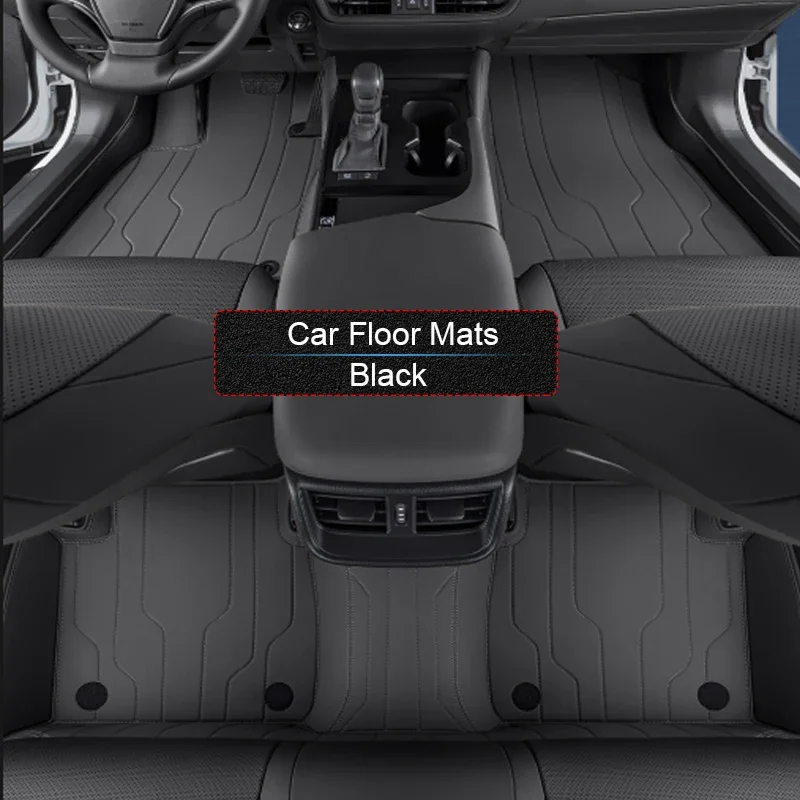 لكزس ES XZ10 2018-الحاضر مخصص نابا الجلود سيارة القدم حماية حصيرة السيارات المضادة للانزلاق الفاخرة مقاوم للماء وسادة أرضية ملحق #4